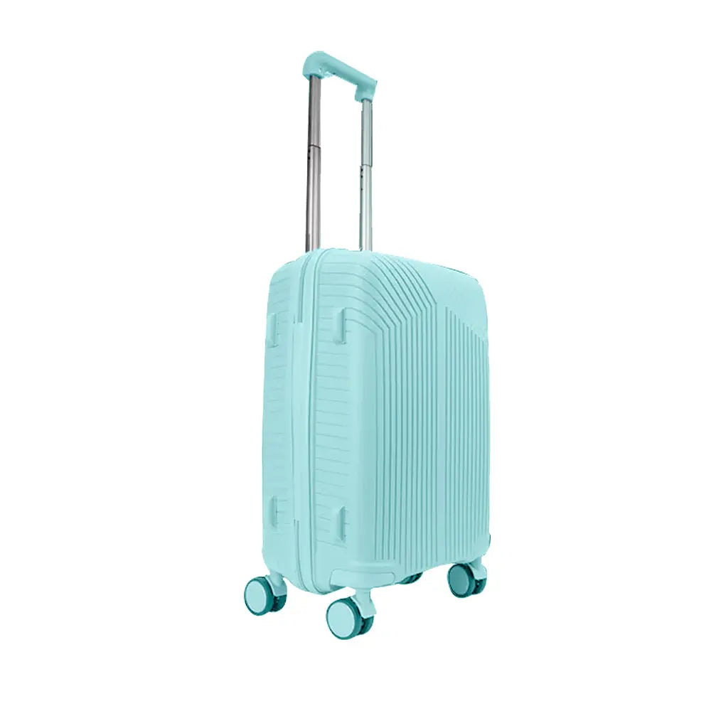 OPTIMA Cabin Luggage | Large 28Inch T.Blue Polycarbonate 8 Wheel Spinner Trolley Hardsided Suitcase with TSA Lock Travel Suitcase Optima