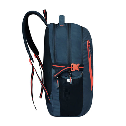 OPTIMA Travel, School Backpack with 15.6 Inch Laptop Compartment Organizer Pockets I For Men Women Boys Girls-N.Blue Optima