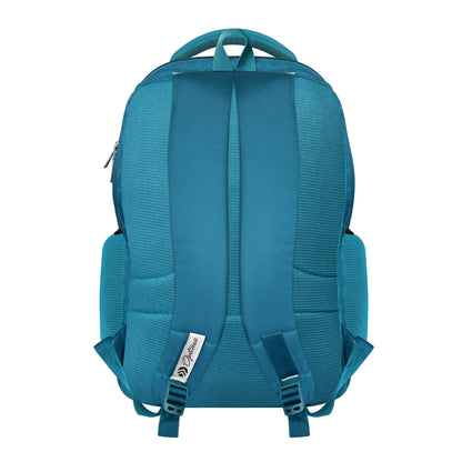 Optima College Backpack with Front Organizer and Spacious Interiors for Men & Women -T.Blue Optima