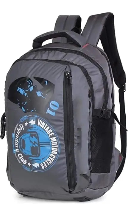 Optima Slim Everyday Backpack, Made in India, Compact, Water-resistant, Organized storage: Laptop sleeve, tablet pocket Bag With Bottle Combo Optima