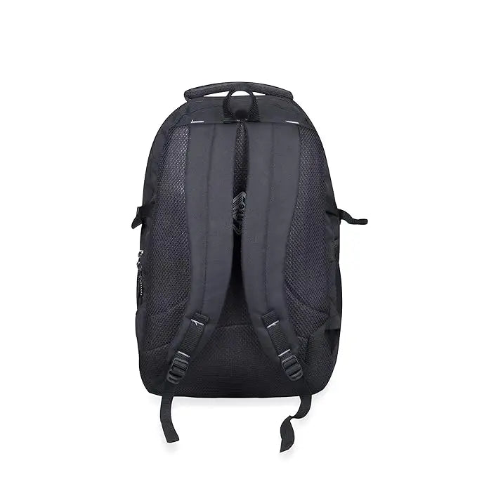 Optima Slim Everyday Backpack, Made in India, Compact, Water-resistant, Organized storage: Laptop sleeve, tablet pocket Bag With Bottle Combo Optima