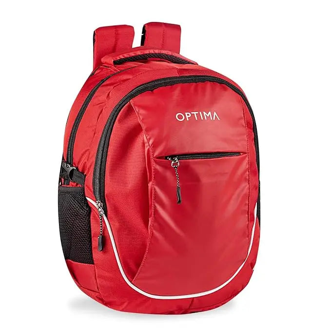 Optima spacious laptop backpack, college bag, travel bag for men and women,28Litre Bag With Bottle Combo Optima