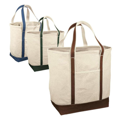 Large Heavyweight Canvas Tote Bags Optima