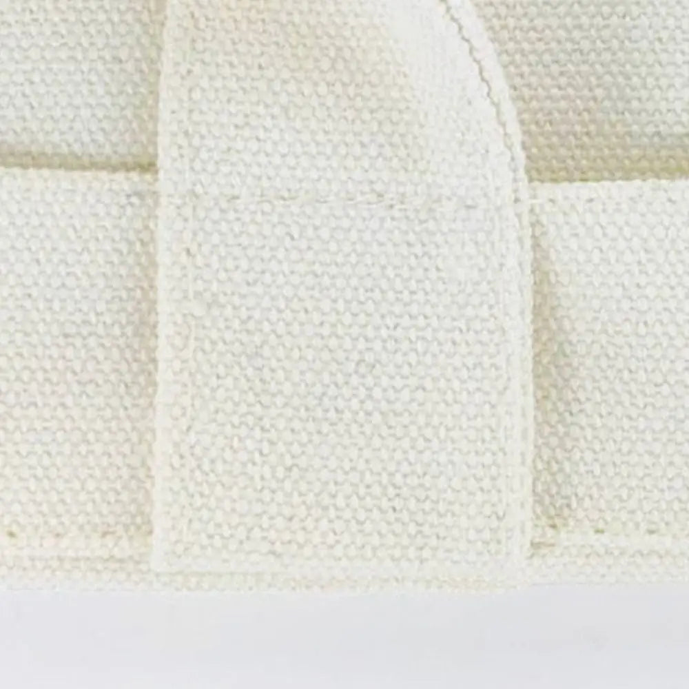 Beige Black Tote Bag Creative Solid Color Canvas Handhold Bag DIY Large Capacity Canvas Handbag Shopping