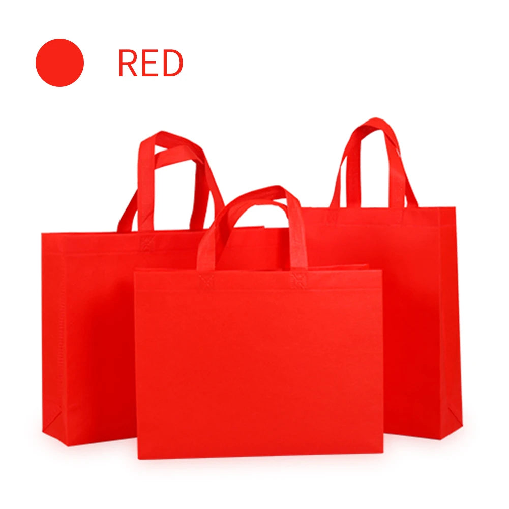 Non-woven Tote Bag Shopping Bag For Promotion And Advertisement 10/20 Pcs Wholesale Custom Logo/Printing fee not included