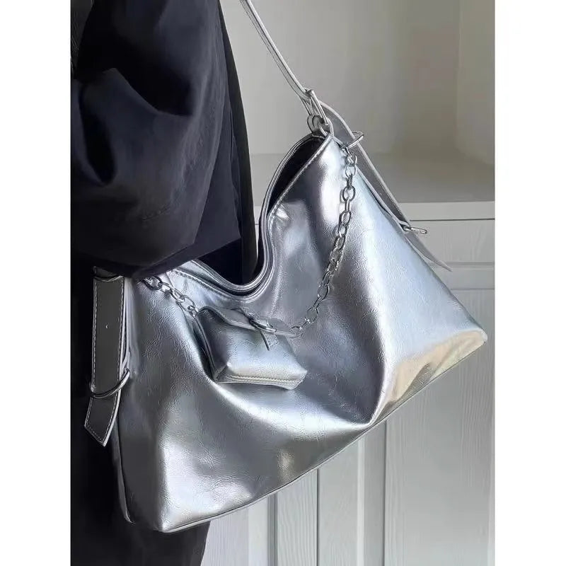 Faionable Women's Tote Bag Underarm Bag Large Capaci Versatile Single oulder Buet Bag Sli 2026 New Arrival Handbags For Women