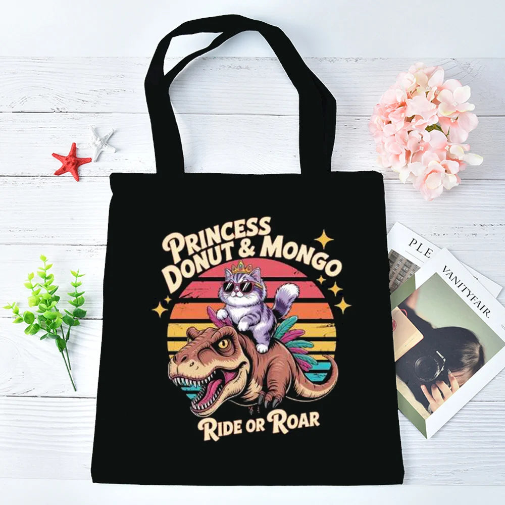 Dungeon Crawler Carl tote bag shopping shopper bolsas de tela totebag foldable femme