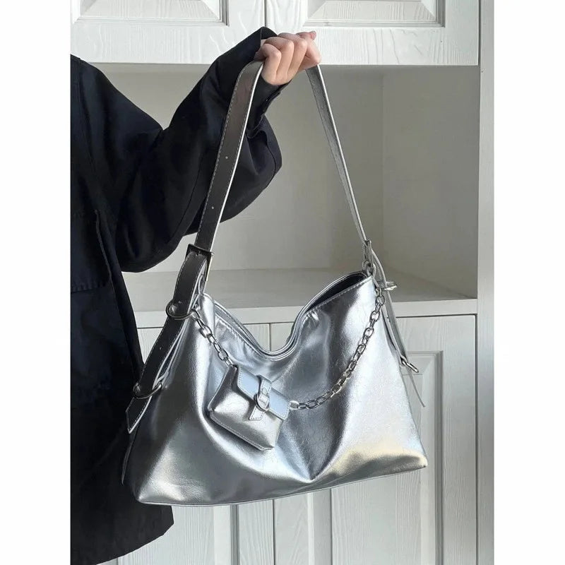 Faionable Women's Tote Bag Underarm Bag Large Capaci Versatile Single oulder Buet Bag Sli 2026 New Arrival Handbags For Women