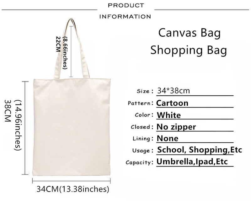 Dungeon Crawler Carl tote bag shopping shopper bolsas de tela totebag foldable femme