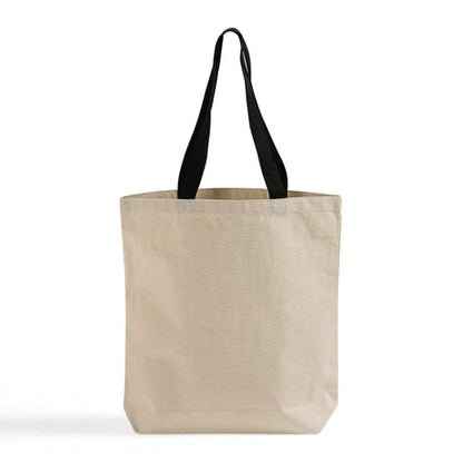 100% Cotton Canvas Tote Bags with Color Handles - TG244 Optima