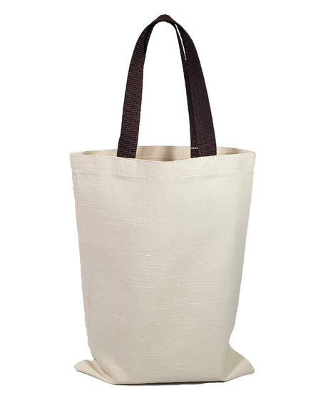 Tall & Flat Promotional Tote Bag - Made in USA Optima