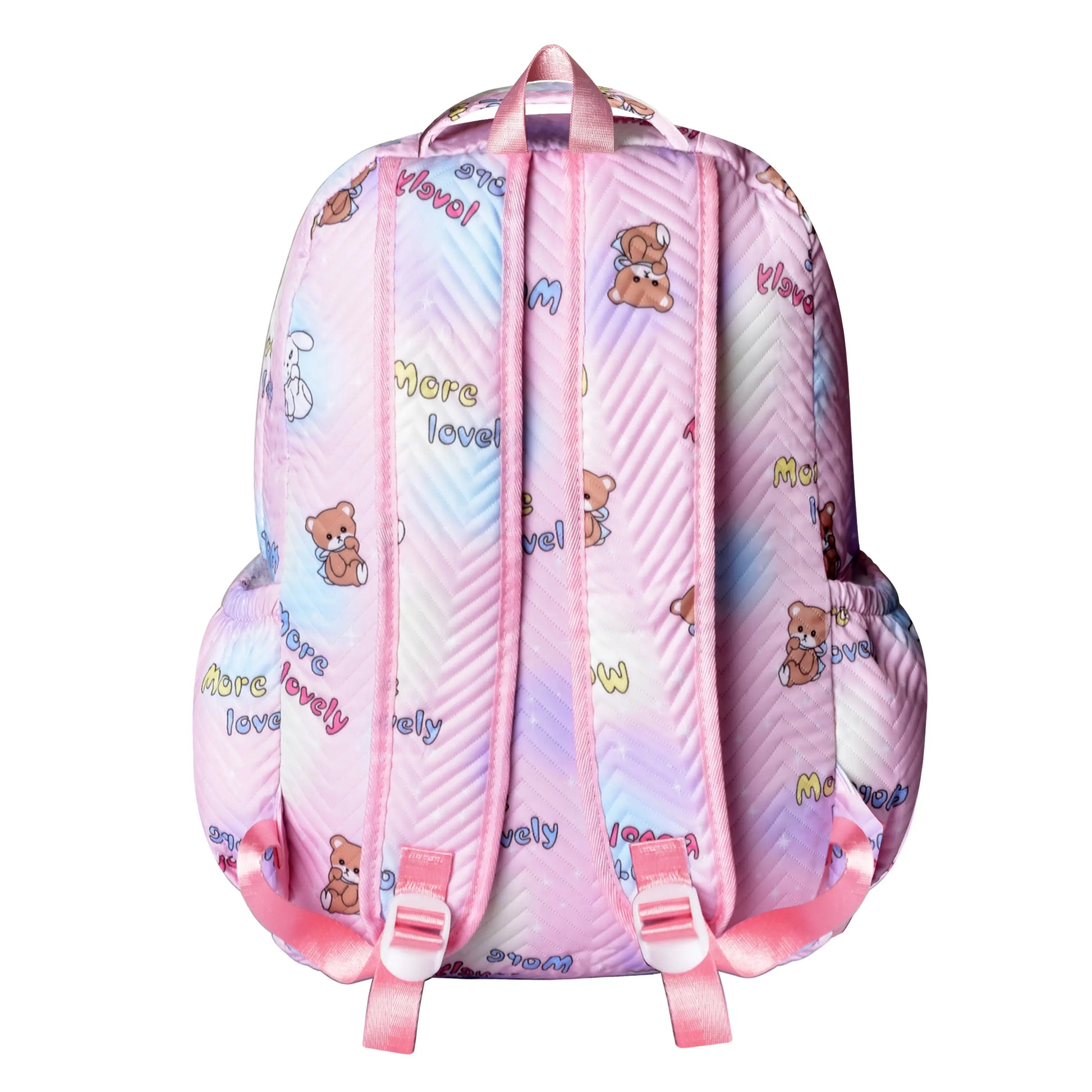 clouds love 15.6 Inch College Cute Bookbag Anti Theft Women Casual backpack for Teen School Girls laptop bag (Peach) Optima