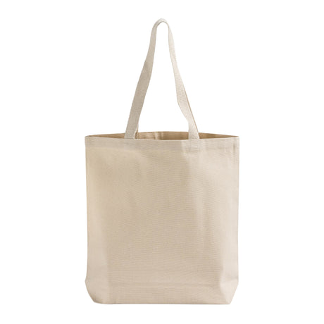 100% Cotton Canvas Tote Bags with Color Handles - TG244 Optima