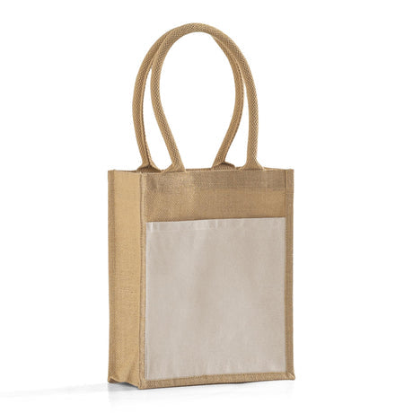 Small Easy-Print Jute Bag - TJ287 Optima