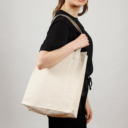 Large Recycled Canvas Bag w/Full Gusset - RC241 Optima