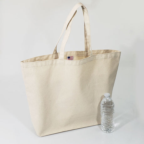 Carry-All Large Canvas Tote Bag - Made in USA Optima