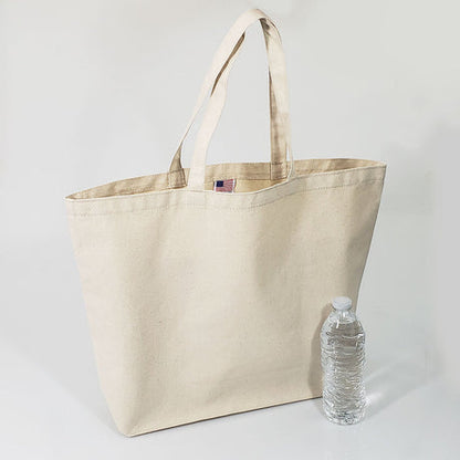 Carry-All Large Canvas Tote Bag - Made in USA Optima