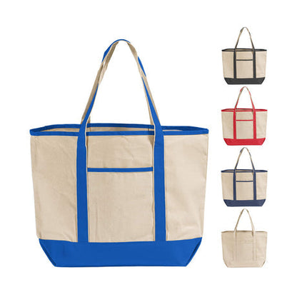 Jumbo Size - Deluxe Heavyweight Canvas Tote Bags Optima