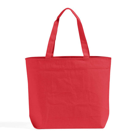 Zippered Canvas Tote Bags with Inside Zippered Pocket - TG261 Optima