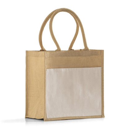 Medium Easy-Print Jute Bag - TJ288 Optima