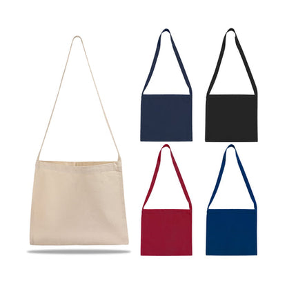 Small Messenger Canvas Tote Bag with Long Straps - MB210 Optima