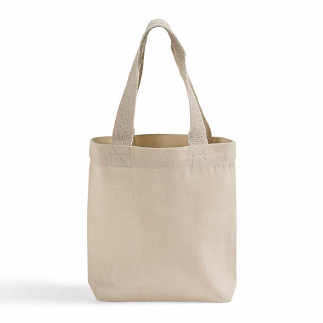 8 in Mini Cotton Canvas Gift Tote Bags - TC208 Optima