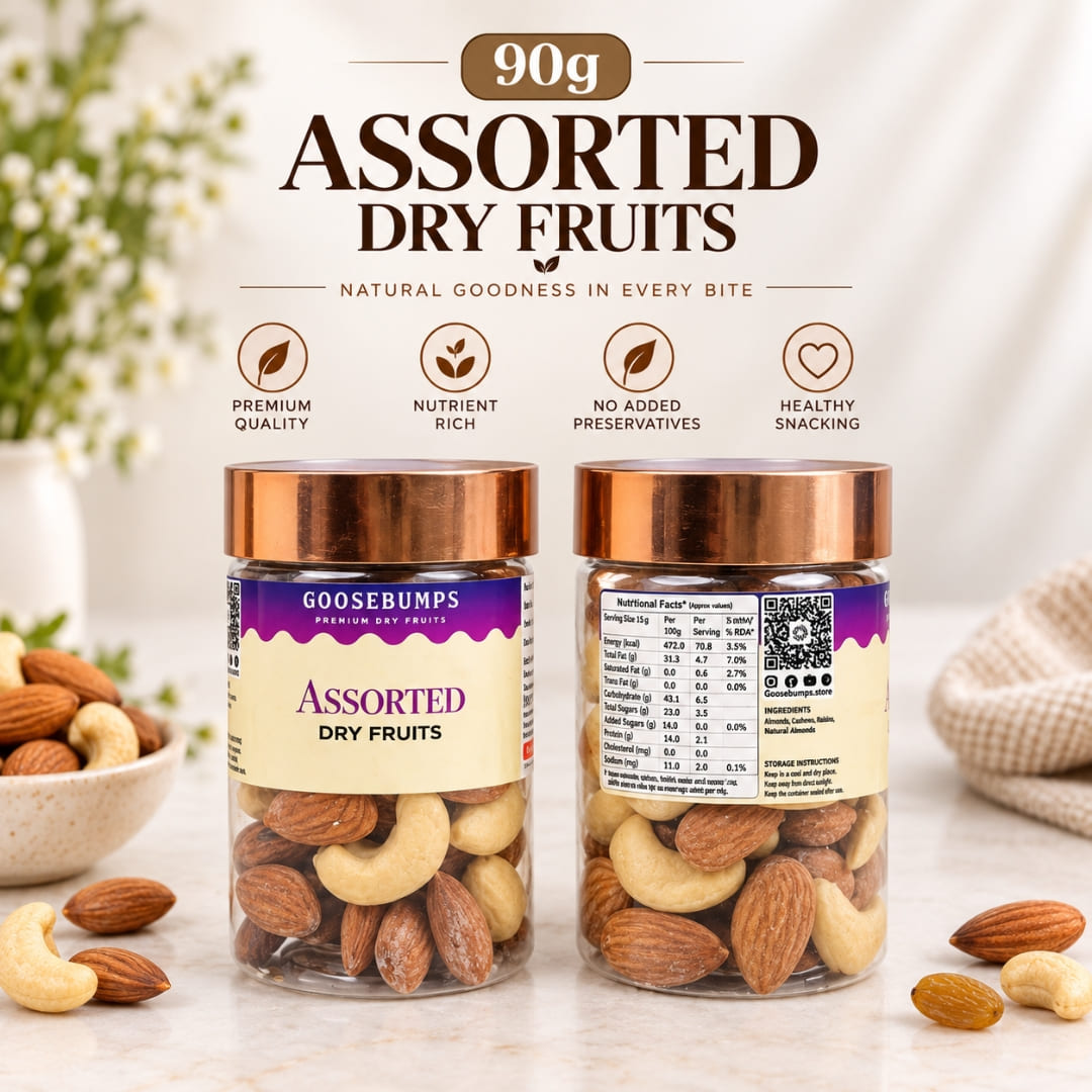 Copper Diwali Gift Set with 750ml Copper Bottle, Glass and Dry Fruits
