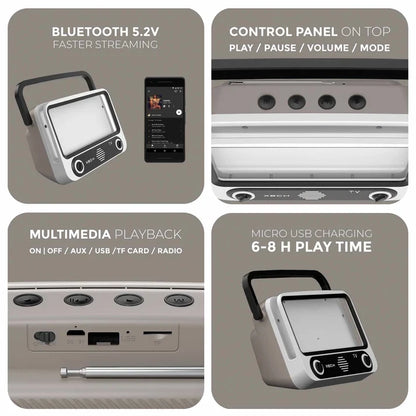Corporate Diwali Gift Box with Xech Retro Speaker and Baklawa