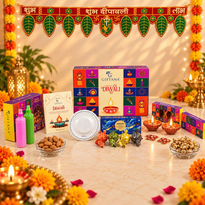 Corporate Diwali Gift Box with Xech Wireless Charger and Smoor Chocolates