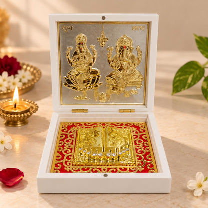 Corporate Diwali Gift Hamper with 300ml Steel Flask and Baklawa