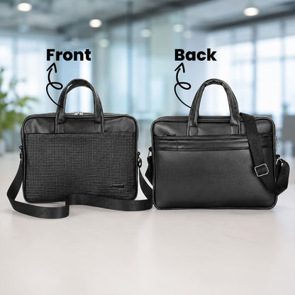 Corporate Diwali Gift Set with PU Leather Laptop Bag, Diary and Pen