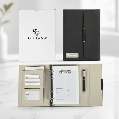 Diwali Business Gift Set with Black or Grey Laptop Bag and Planner