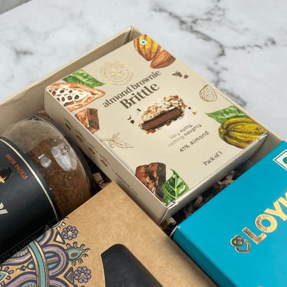Diwali Coffee Gift Hamper with Sleepy Owl Coffee and Lavender Khus Diffuser