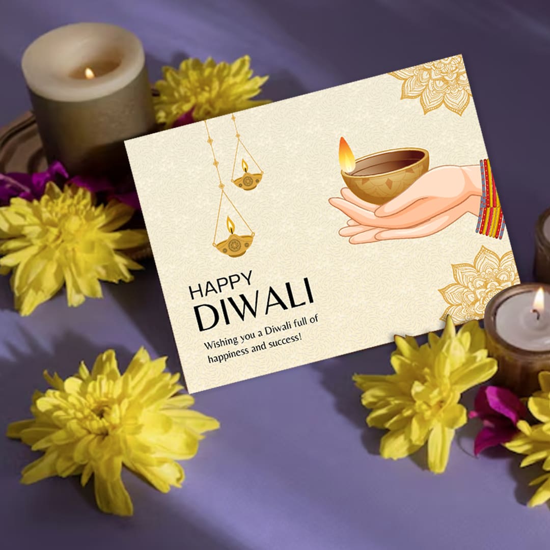 Diwali Dry Fruit Box with Cashews, Almonds, Cranberry and Trail Mix