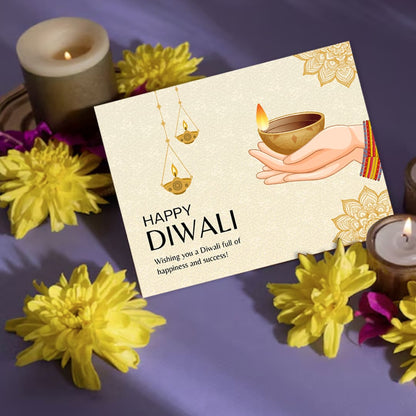 Diwali Dry Fruit Box with Cashews, Almonds, Cranberry and Trail Mix