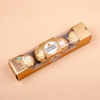 Diwali Dry Fruit Box with Ferrero Rocher, Almond Brittle and Cookies