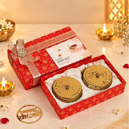 Diwali Dry Fruit Gift Box with Italian Herbs Cashews and Almonds