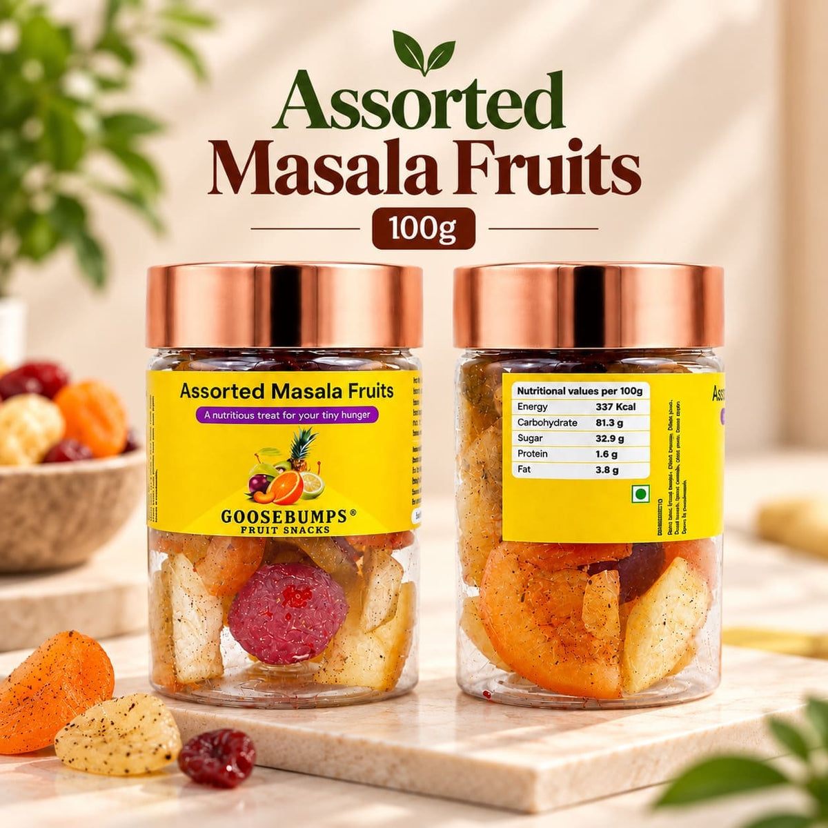 Diwali Dry Fruit Hamper with Ferrero Rocher, Masala Cranberry and Diya