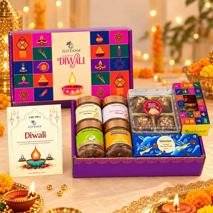 Diwali Dry Fruit Hamper with Millet Baklava and Smoor Truffles