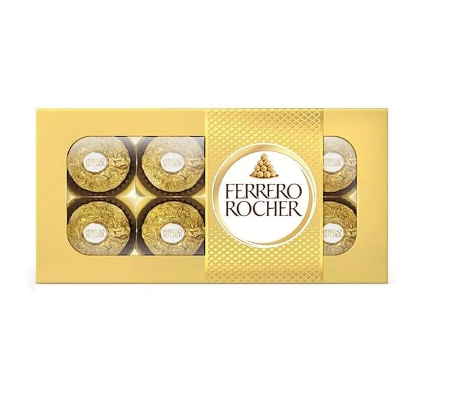 Diwali Gift Hamper with 8 Ferrero Rocher, Millet Baklawa and Lotus Diya