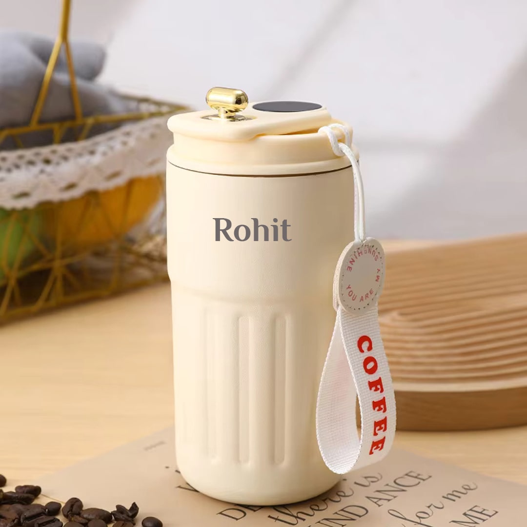 Diwali Gift Set with 410ml Smart Temperature Tumbler and 500ml Flask
