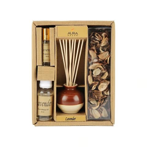 Diwali Office Gift Hamper with Desk Clock, Cork Diary and Bamboo Pen
