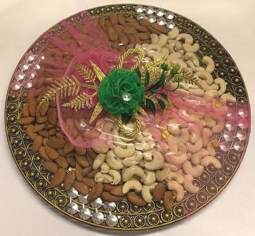 Cashew and Almond Diwali Gift Platter