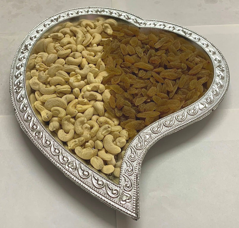 Heart Shaped Dry Fruit Tray