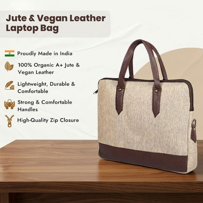 Eco-Friendly Corporate Diwali Gift Set with Laptop Bag and Bamboo Bottle