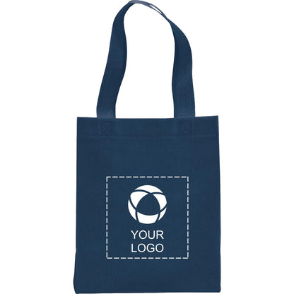 Mini 80 GSM Non-Woven Polypropylene Tote Bag, 10.5 x 9 x 4.5 in