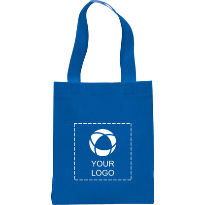 Mini 80 GSM Non-Woven Polypropylene Tote Bag, 10.5 x 9 x 4.5 in