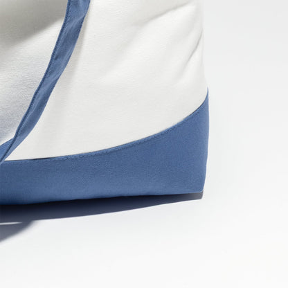 Zippered Cotton Canvas Tote with Interior Pocket, 15 x 18 in