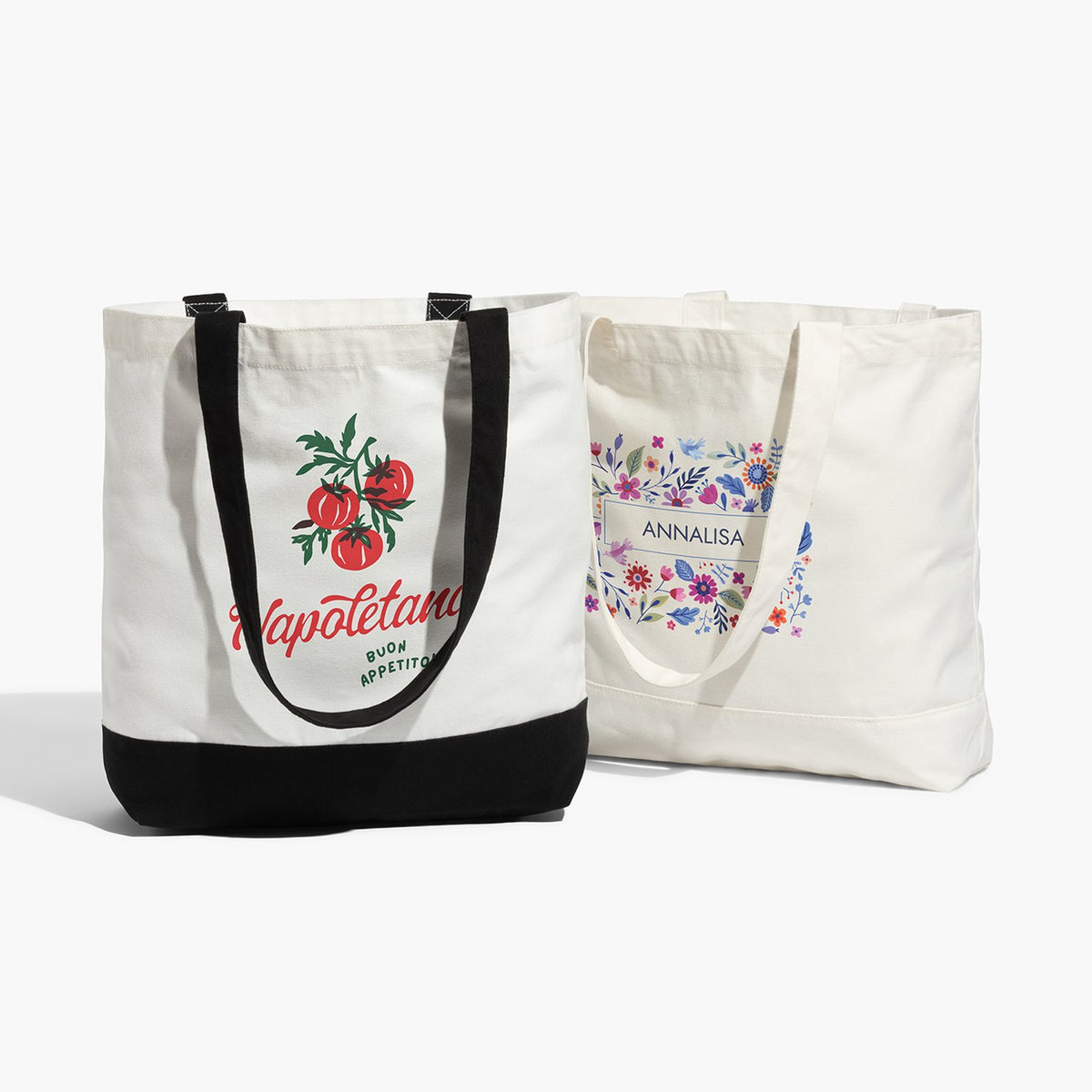 Wholesale Natural Cotton Canvas Tote Bag, 13.4 x 13.4 in