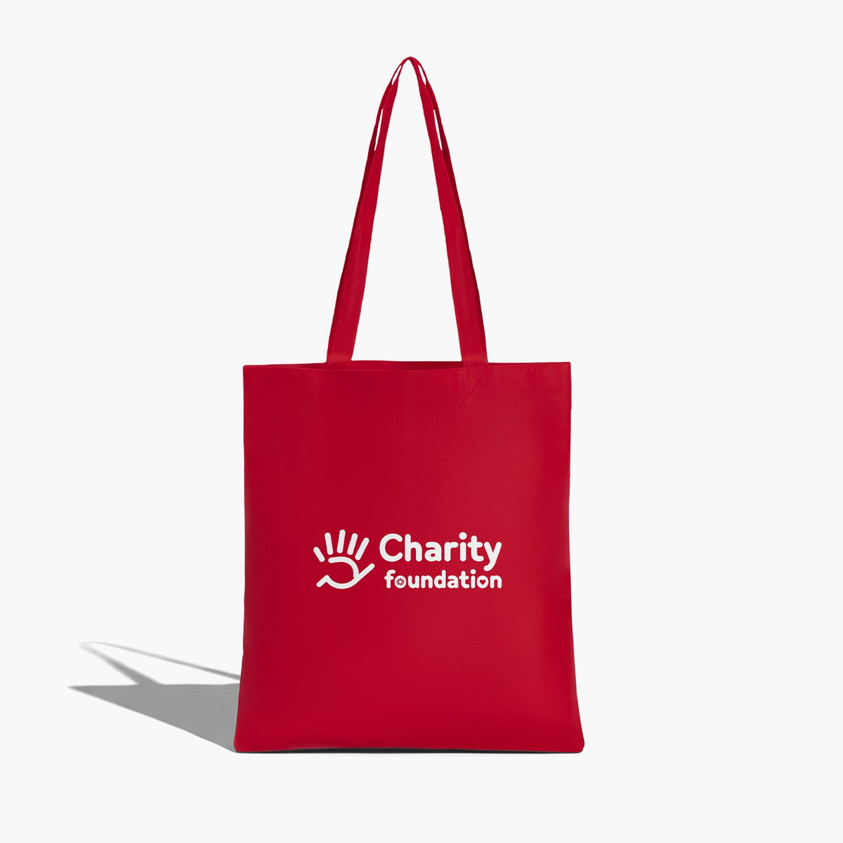 80g Non-Woven Polypropylene Promo Tote Bag, 15.75 x 15 in